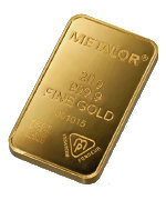 Metalor Goldbarren Unze